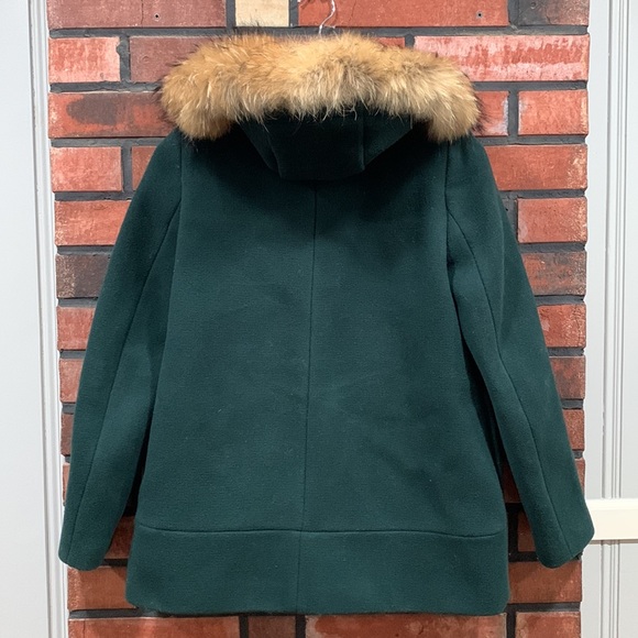 Sandro Maxa Hooded Trim Coat - Picture 6 of 11